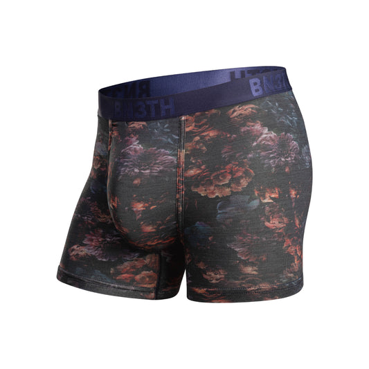 【BN3TH】CLASSIC TRUNK PRINT DARK FLORAL DARK NAVY