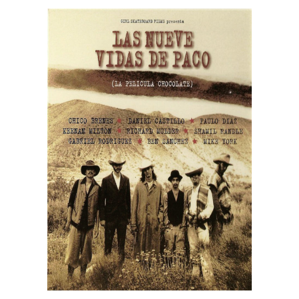 【CHOCOLATE】DVD LAS NUEVE VIDAS DE PACO DVD