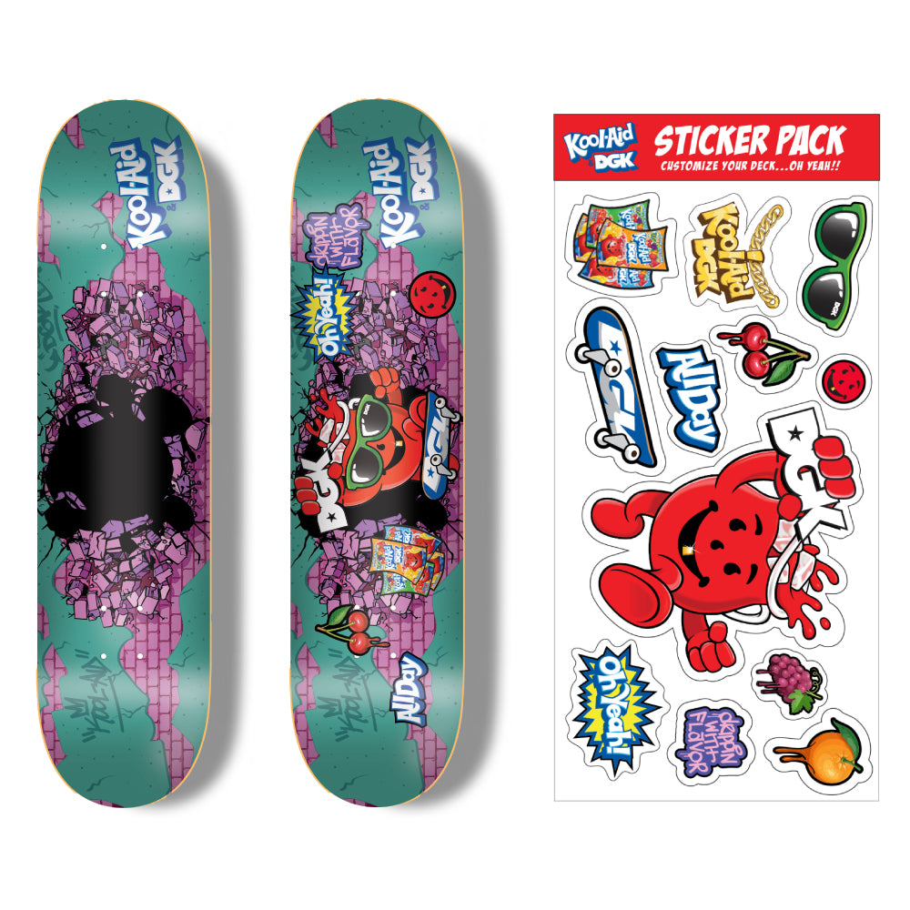 【DGK】DGK×KOOL AID KAM-O-RAMA TEAM