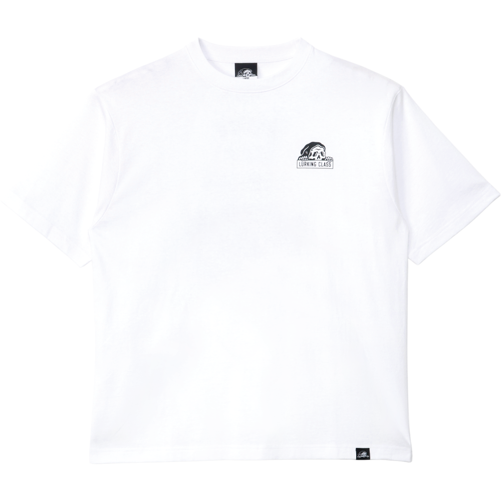【LURKING CLASS】DOWN WITH MY DEMONS S/S TEE WHITE