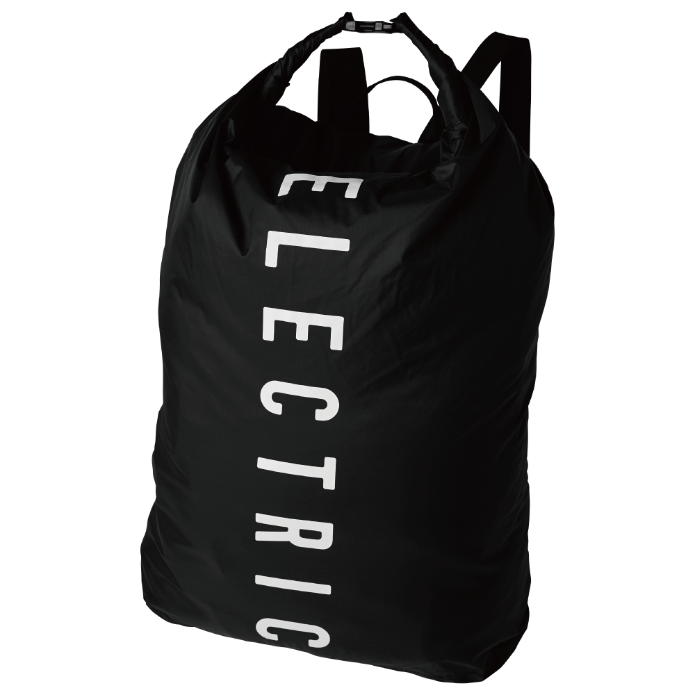 【ELECTRIC】DRY BAG PACK BLACK