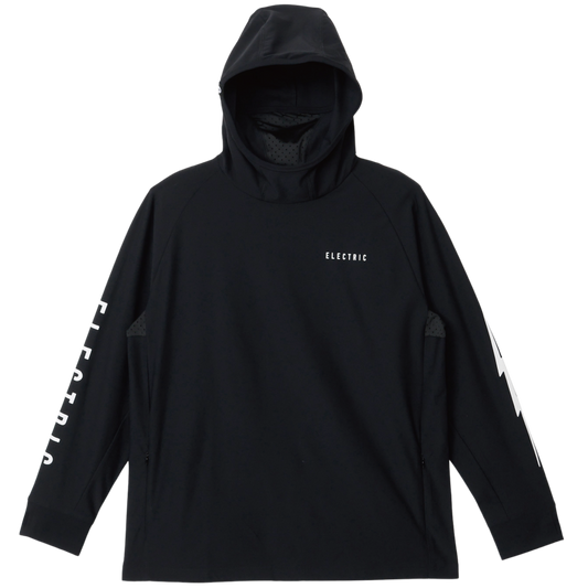 【ELECTRIC】 DRY RAGLAN HOOD BLACK