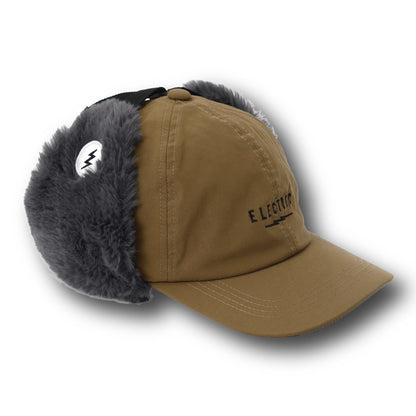 【ELECTRIC】EAR FLAP LOW CAP CAMEL