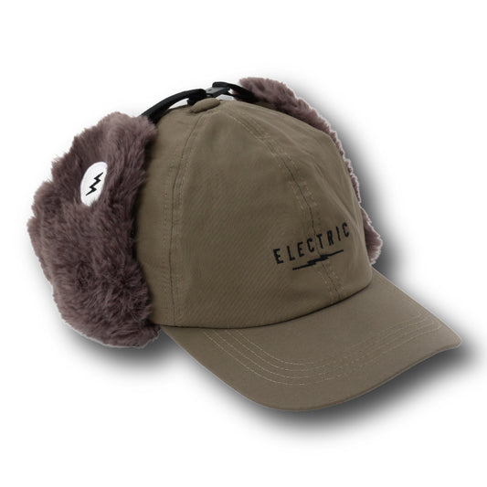 【ELECTRIC】EAR FLAP LOW CAP OLIVE