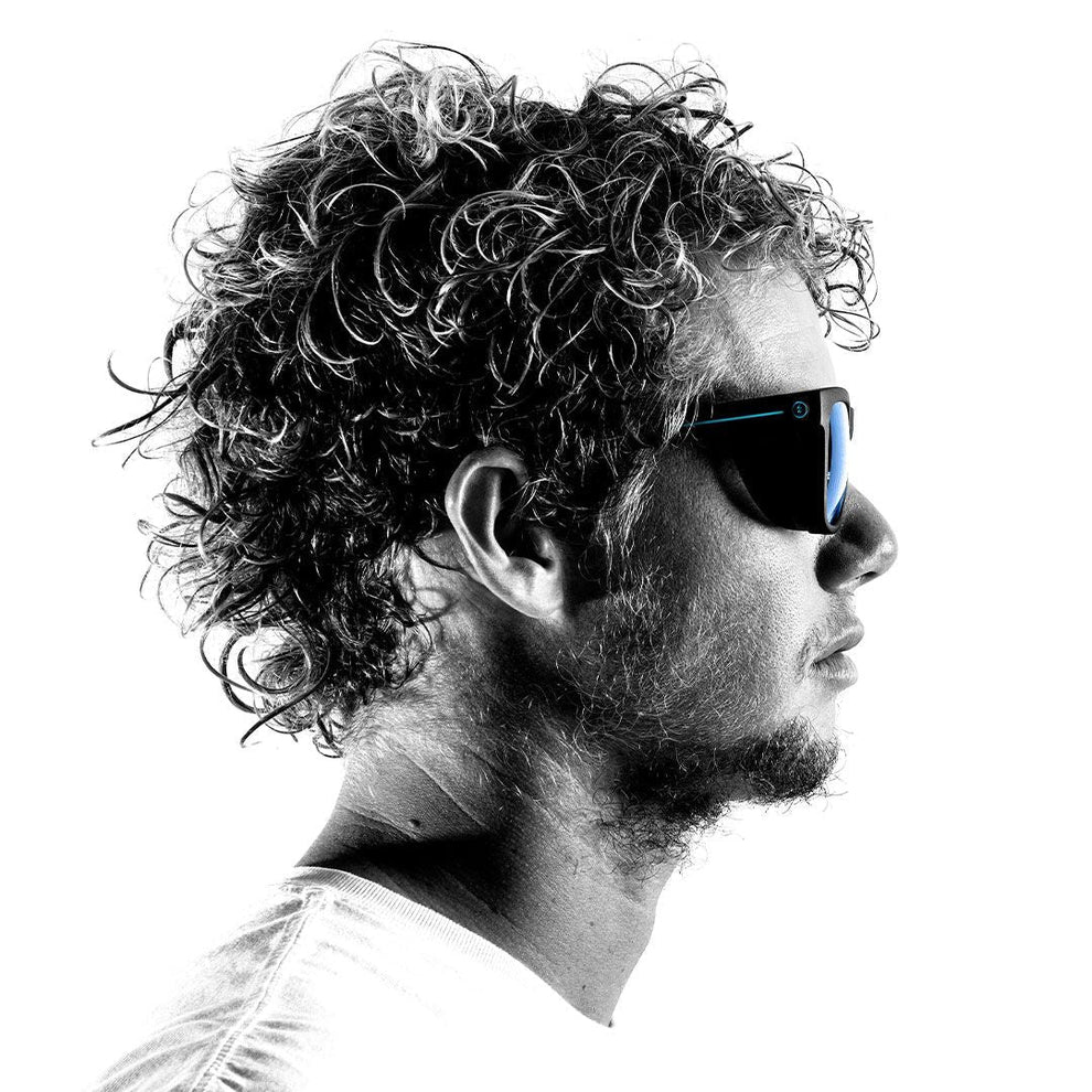 【ELECTRIC】12/MATTE BLACK - BLUE POLAR PRO