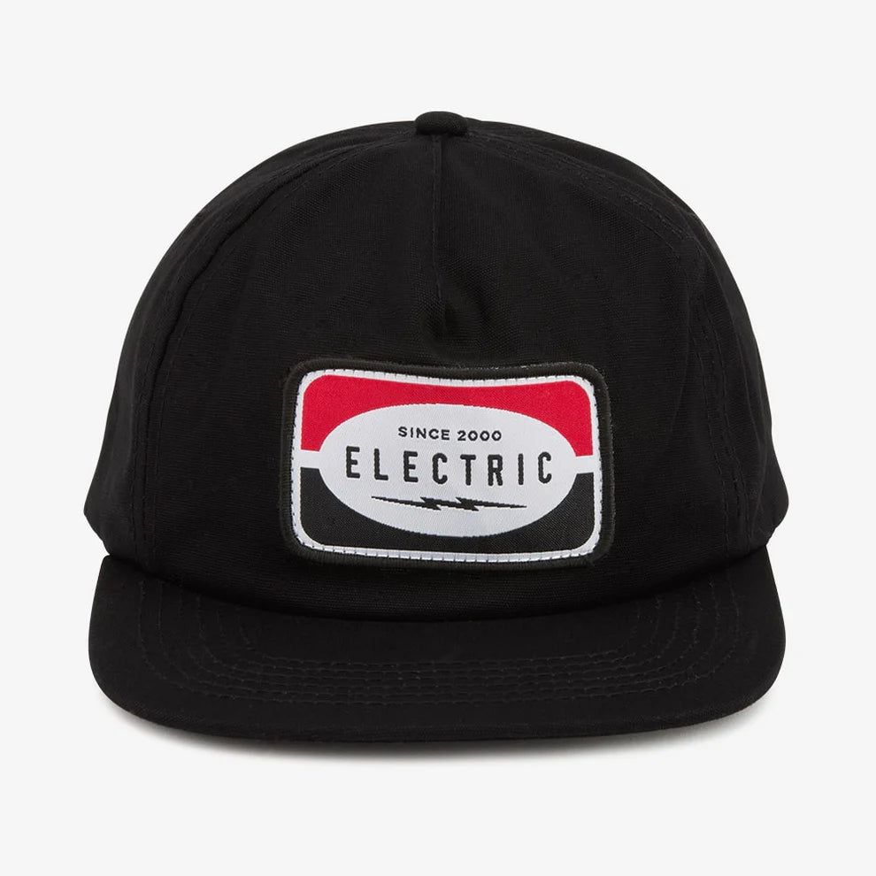 【ELECTRIC】CONDUIT 5PANEL UNSTRUCTURED HAT BLACK - BLACK(8oz CANVAS)
