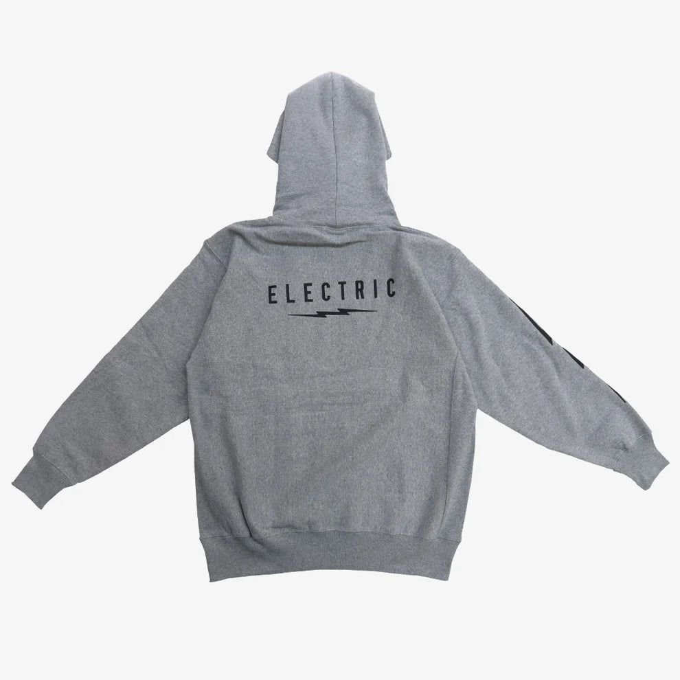 【ELECTRIC】ICON LOGO HOOD GREY/BLACK - GREY/BLACK