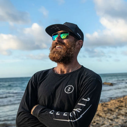 【ELECTRIC】KNOXVILLE S/MATTE BLACK - GREEN POLAR PRO