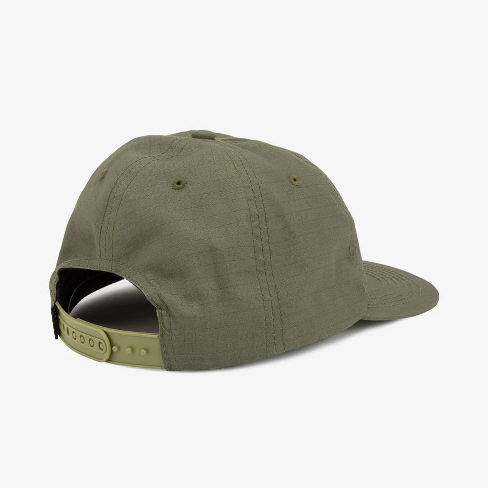 【ELECTRIC】SIDEWAYS VOLT 5PANEL SNAPBACK HAT OLIVE - OLIVE(RIPSTOP)