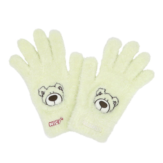 【GLAMLIN】NICI COLLABORATION FIVE FINGER LOVE BEAR CREAM