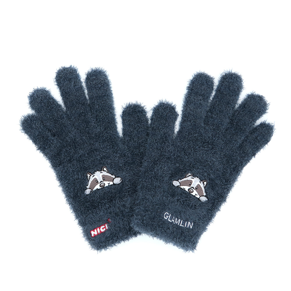 【GLAMLIN】NICI COLLABORATION FIVE FINGER RACCOON