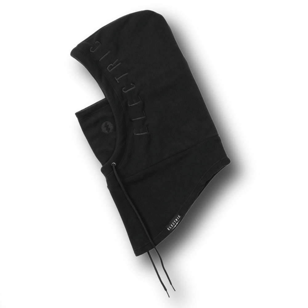 【ELECTRIC】FLEECE HOOD WARMER BLACK