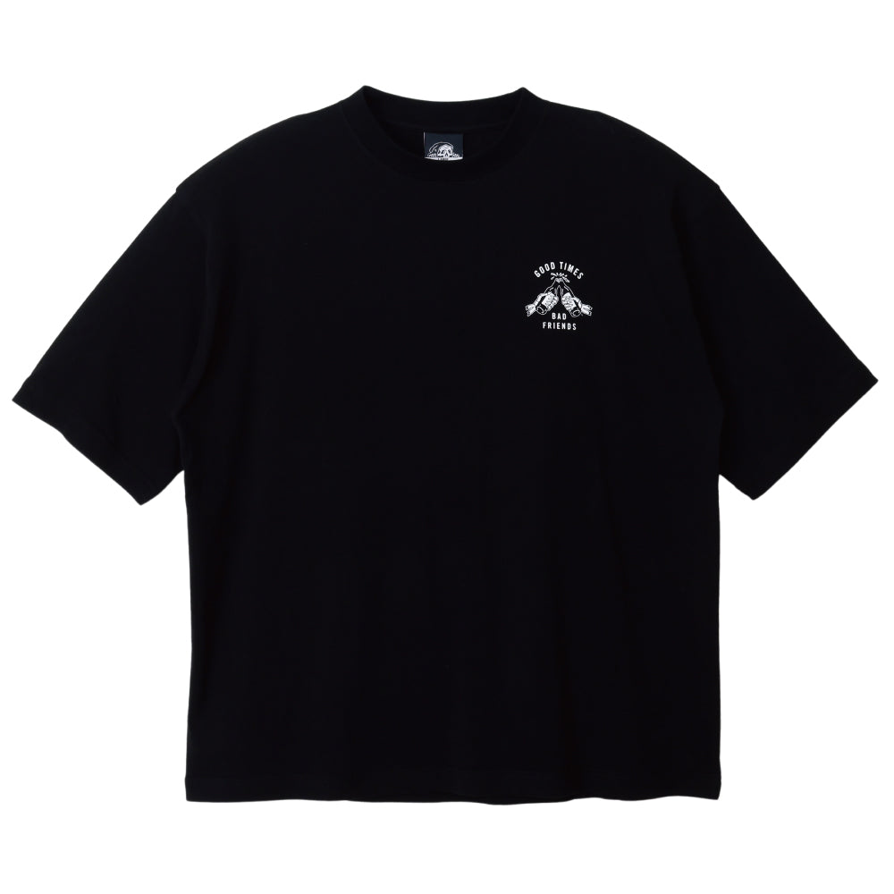 【LURKING CLASS】GOOD TIMES BAD FRIENDS S/S TEE BLACK