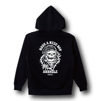【LURKING CLASS】HAVE A NICE DAY HOOD BLACK