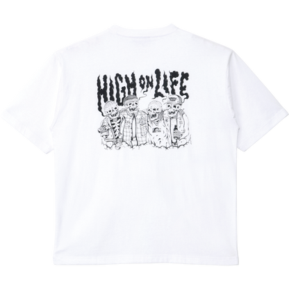 【LURKING CLASS】HIGH ON LIFE S/S TEE WHITE