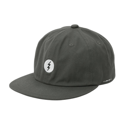 【ELECTRIC】ICON COTTON TWILL 6 PANEL CAP CHARCOAL