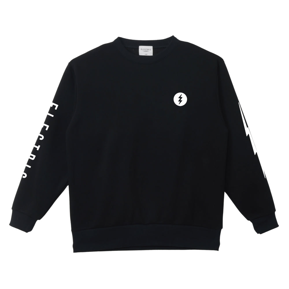 【ELECTRIC】ICON LOGO CREW BLACK
