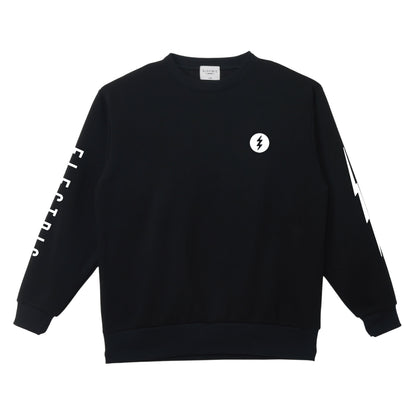 【ELECTRIC】ICON LOGO CREW BLACK