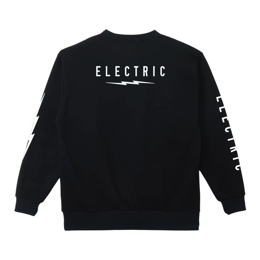 【ELECTRIC】ICON LOGO CREW BLACK
