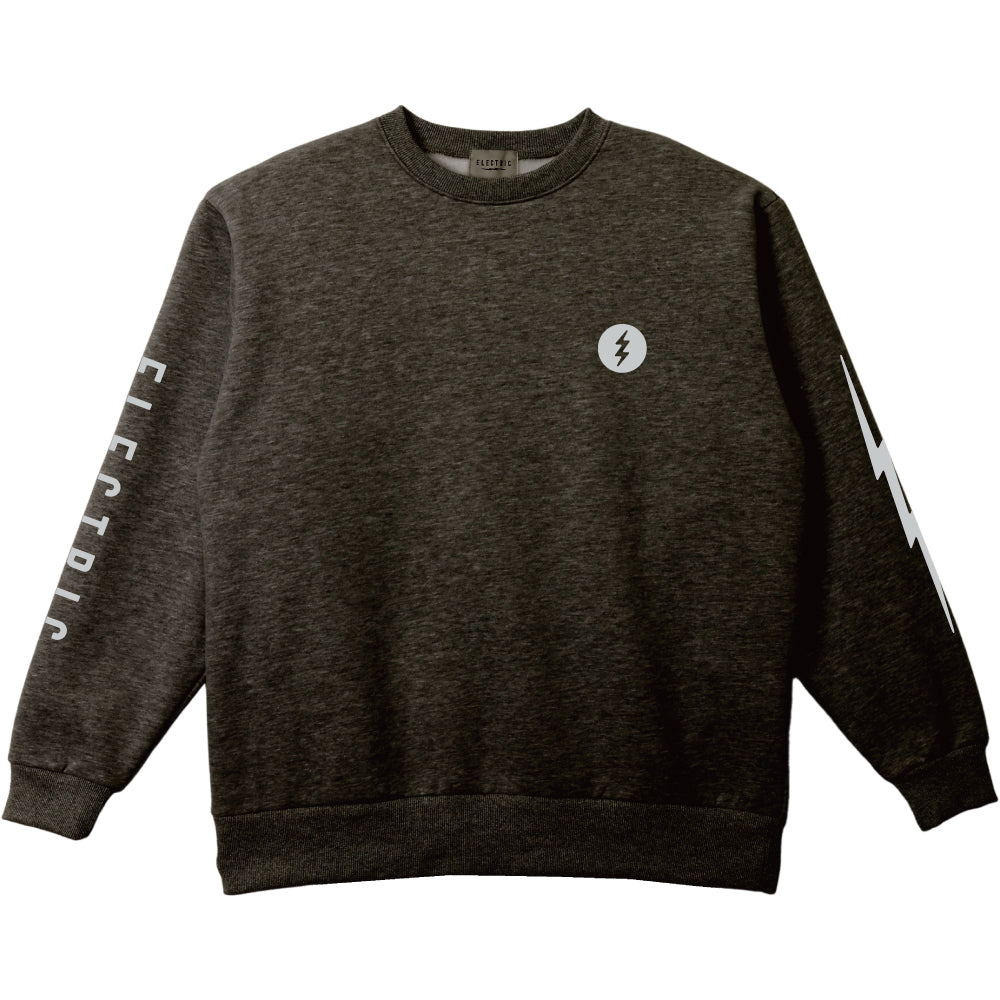 【ELECTRIC】ICON LOGO CREW CHARCOAL × GREY