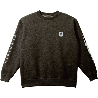 【ELECTRIC】ICON LOGO CREW CHARCOAL × GREY