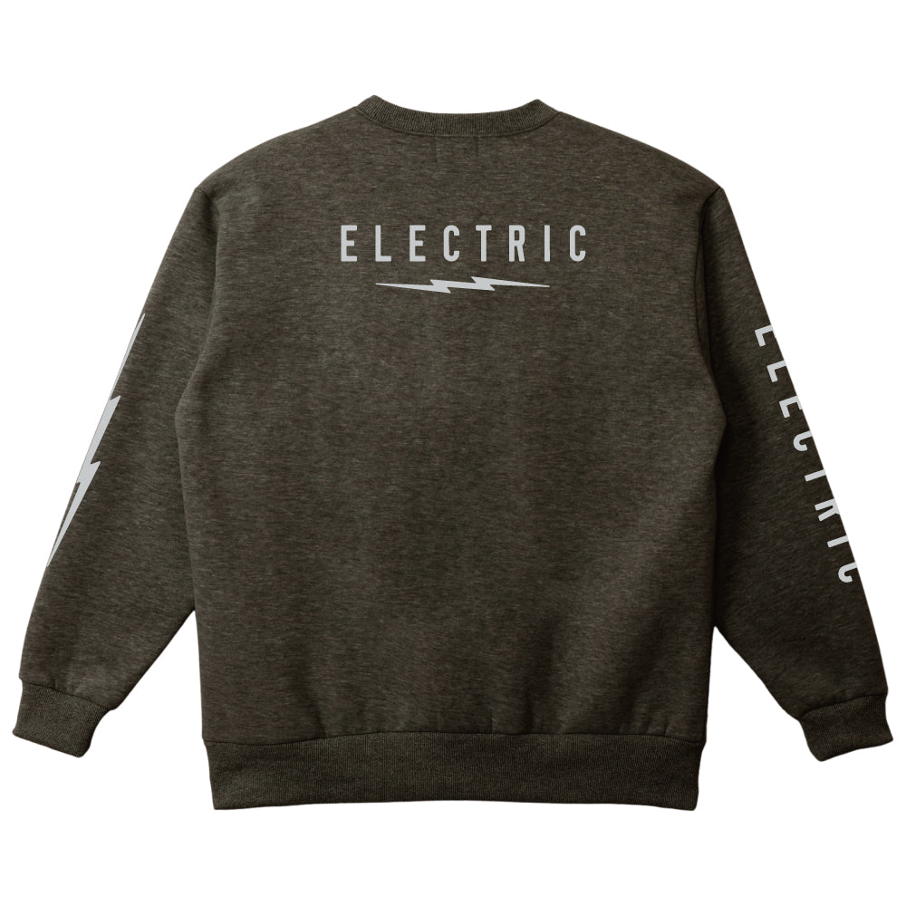 【ELECTRIC】ICON LOGO CREW CHARCOAL × GREY
