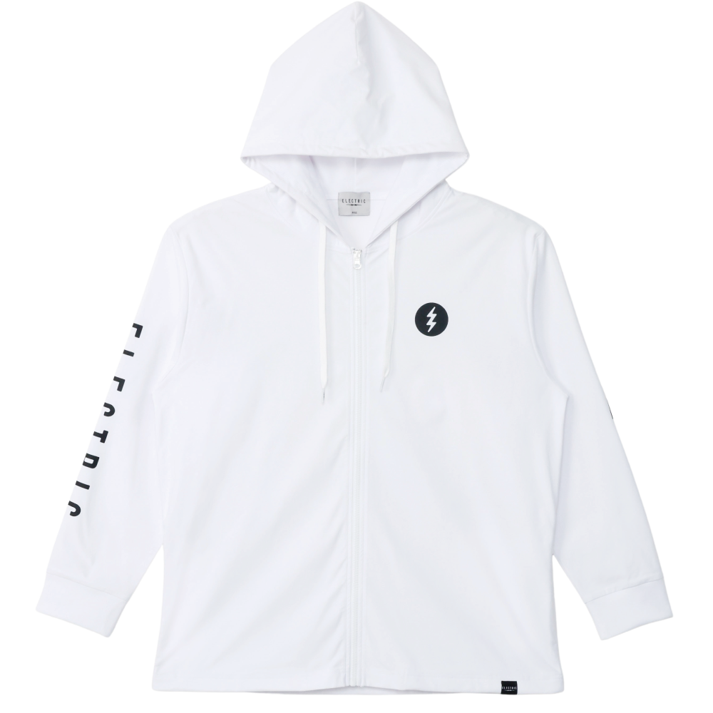 【ELECTRIC】ICON LOGO DRY FULL-ZIP WHITE