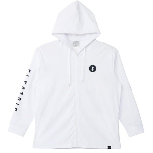 【ELECTRIC】ICON LOGO DRY FULL-ZIP WHITE