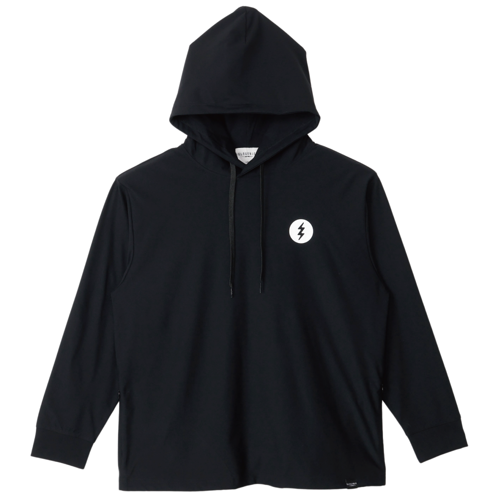 【ELECTRIC】ION LOGO DRY HOOD BLACK