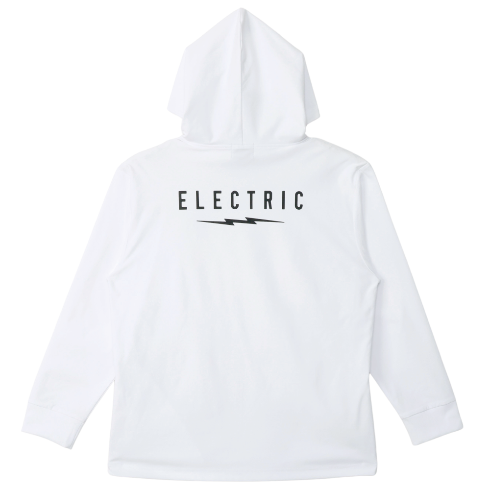 【ELECTRIC】ION LOGO DRY HOOD WHITE
