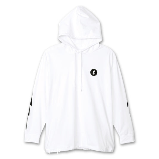 【ELECTRIC】ICON LOGO DRY HOOD WHITE