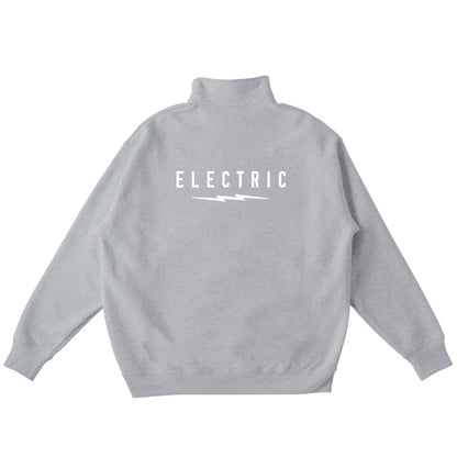 【ELECTRIC】ICON LOGO HALF ZIP ASH