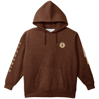 【ELECTRIC】ICON LOGO HOOD DARK BROWN × BEIGE