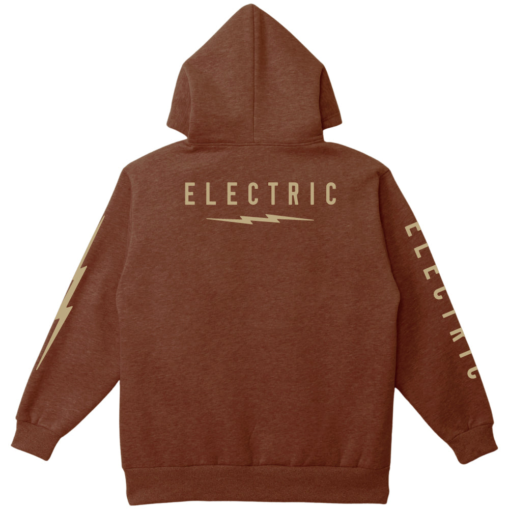 【ELECTRIC】ICON LOGO HOOD DARK BROWN × BEIGE