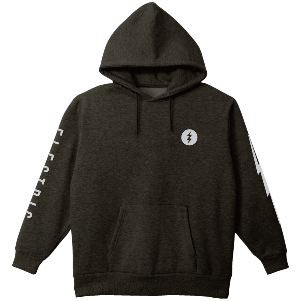 【ELECTRIC】ICON LOGO HOOD CHARCOAL × GREY