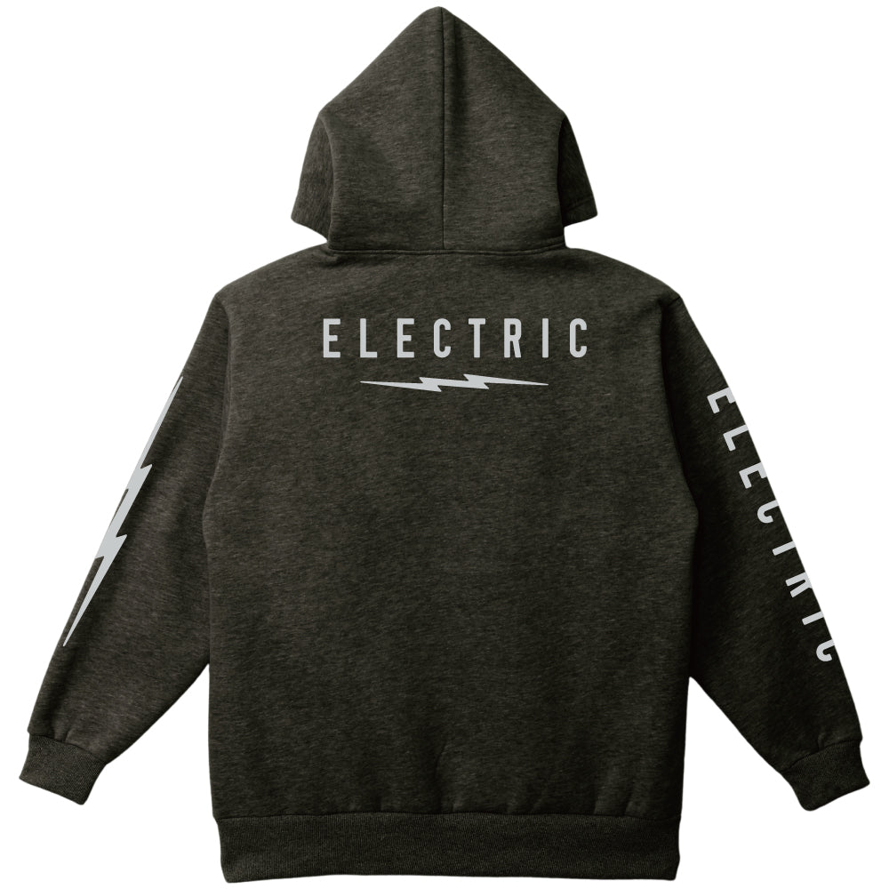 【ELECTRIC】ICON LOGO HOOD CHARCOAL × GREY