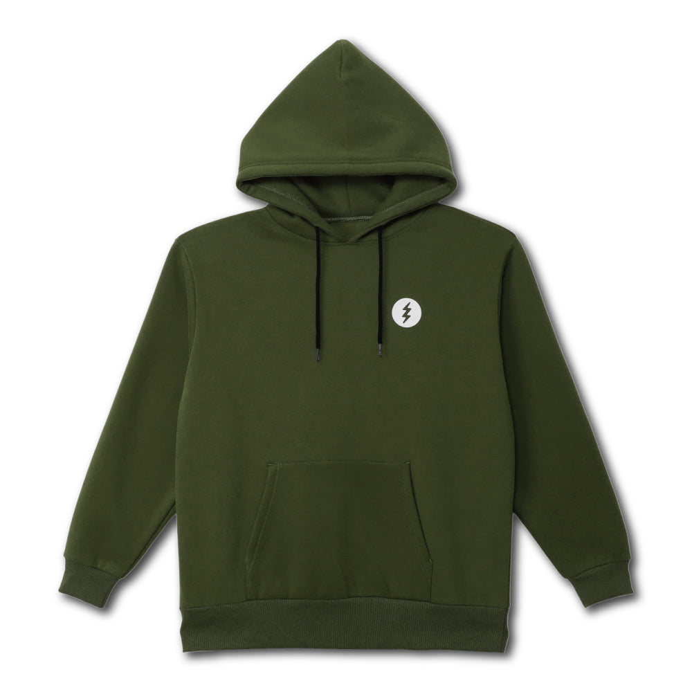 【ELECTRIC】ICON LOGO HOOD OLIVE