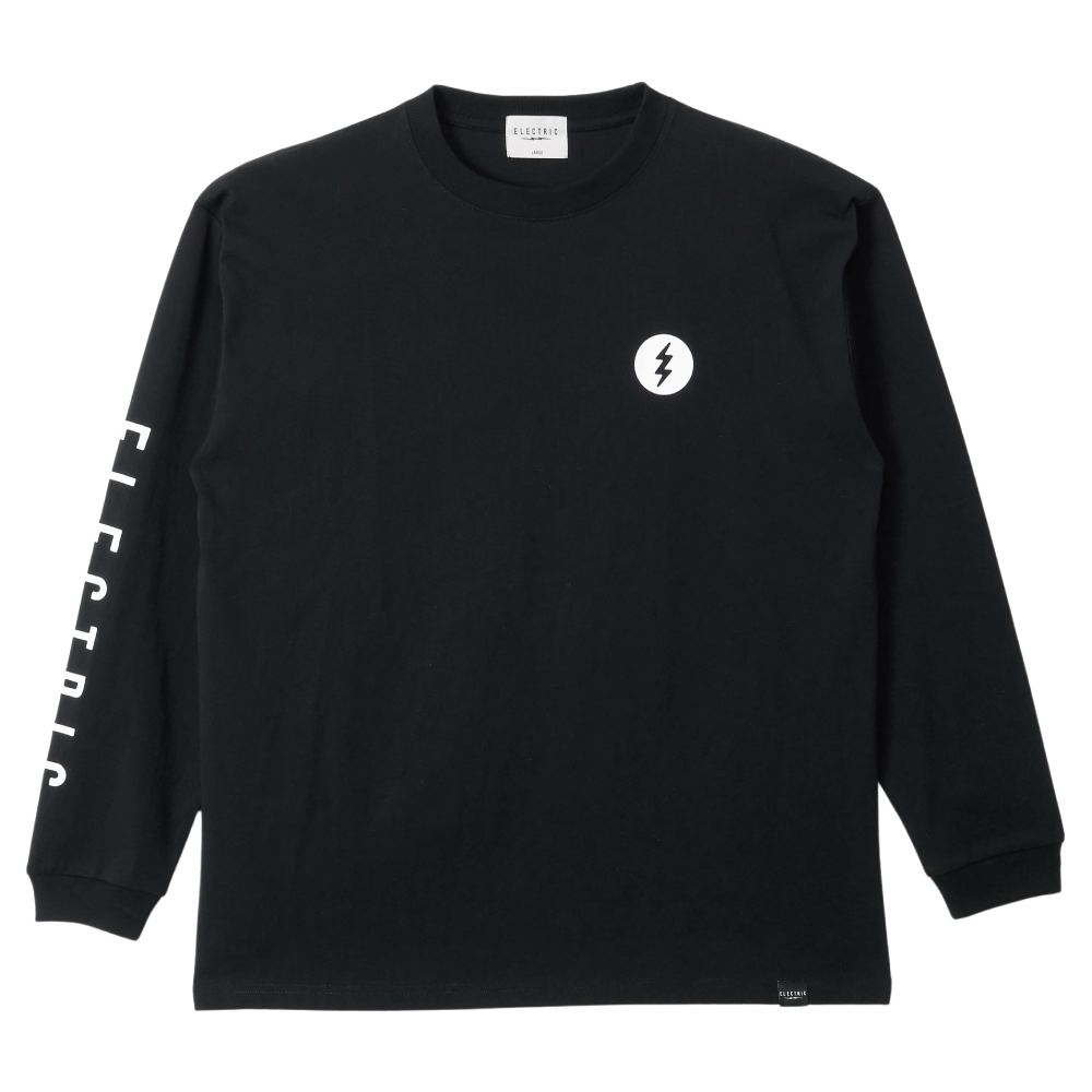 【ELECTRIC】ICON LOGO L/S TEE BLACK