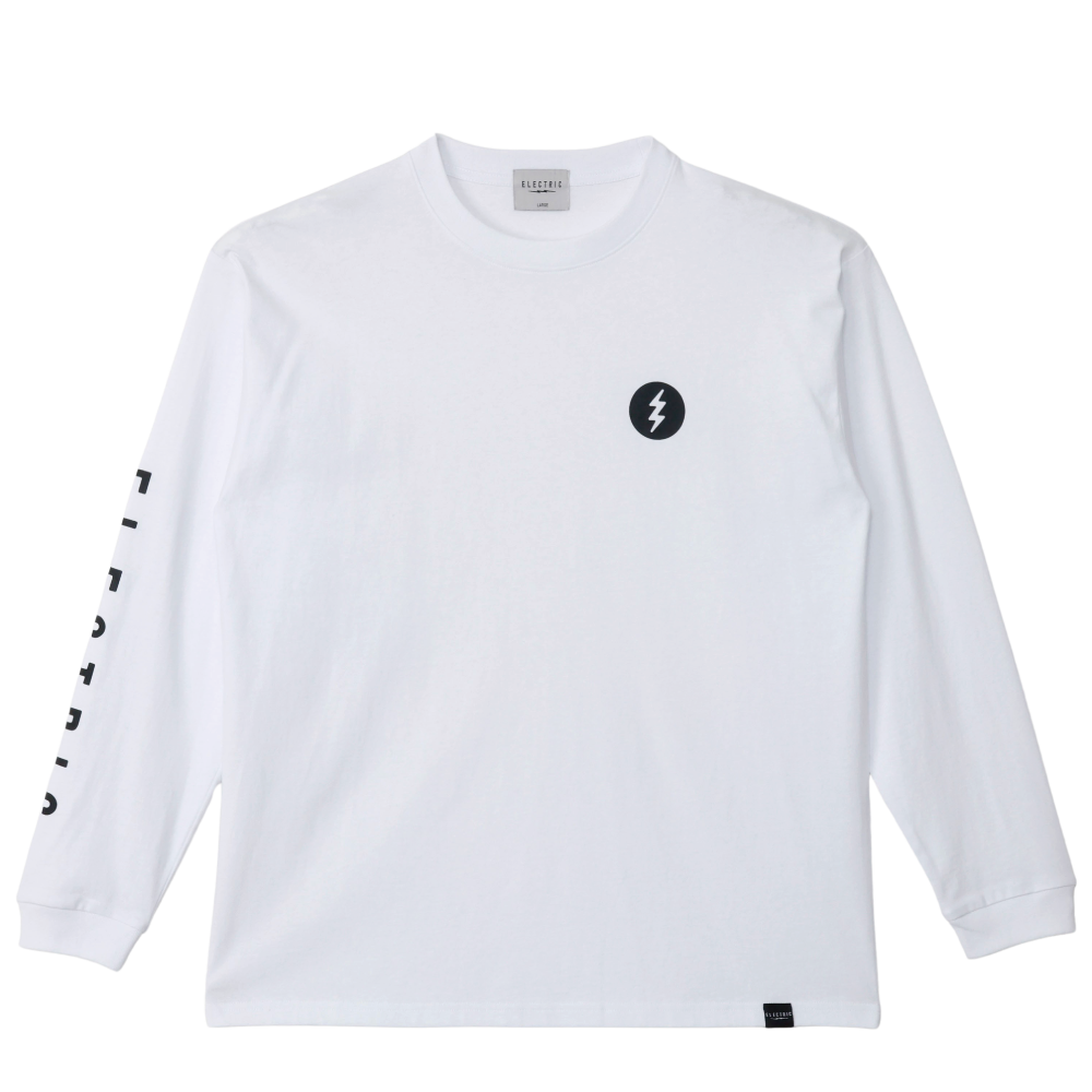 【ELECTRIC】ICON LOGO L/S TEE WHITE