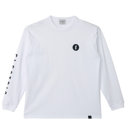 【ELECTRIC】ICON LOGO L/S TEE WHITE