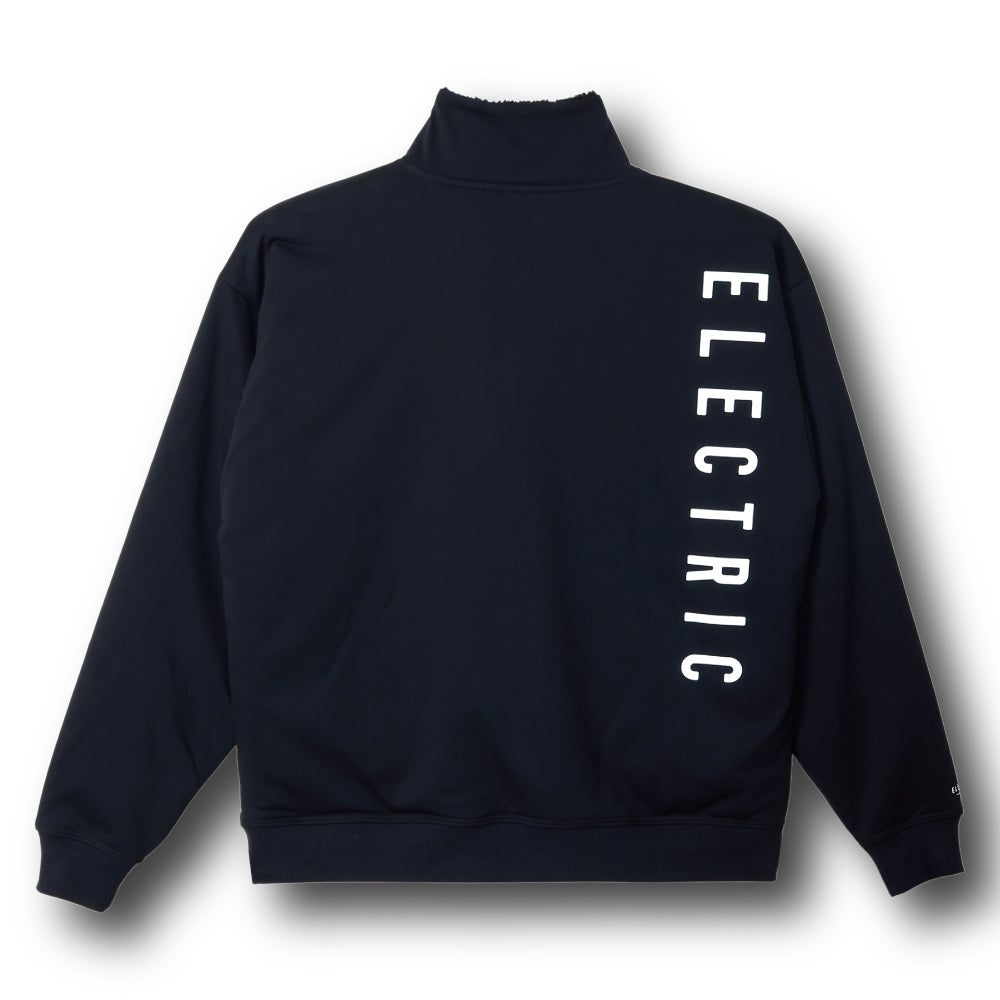 【ELECTRIC】ICON LOGO REVERSIBLE HALF ZIP BLACK