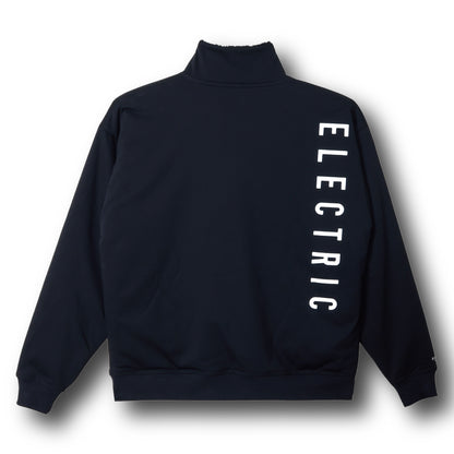【ELECTRIC】ICON LOGO REVERSIBLE HALF ZIP BLACK