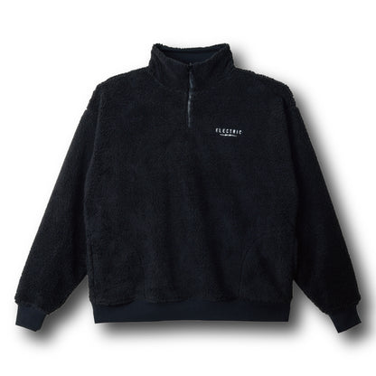 【ELECTRIC】ICON LOGO REVERSIBLE HALF ZIP BLACK