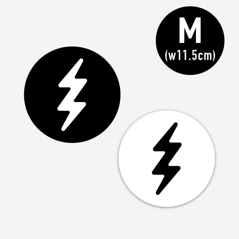 【ELECTRIC】ICON LOGO STICKER M size