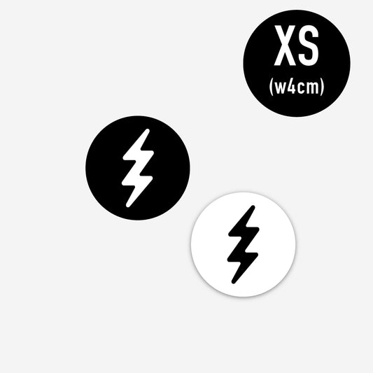 【ELECTRIC】ICON LOGO STICKER XS size