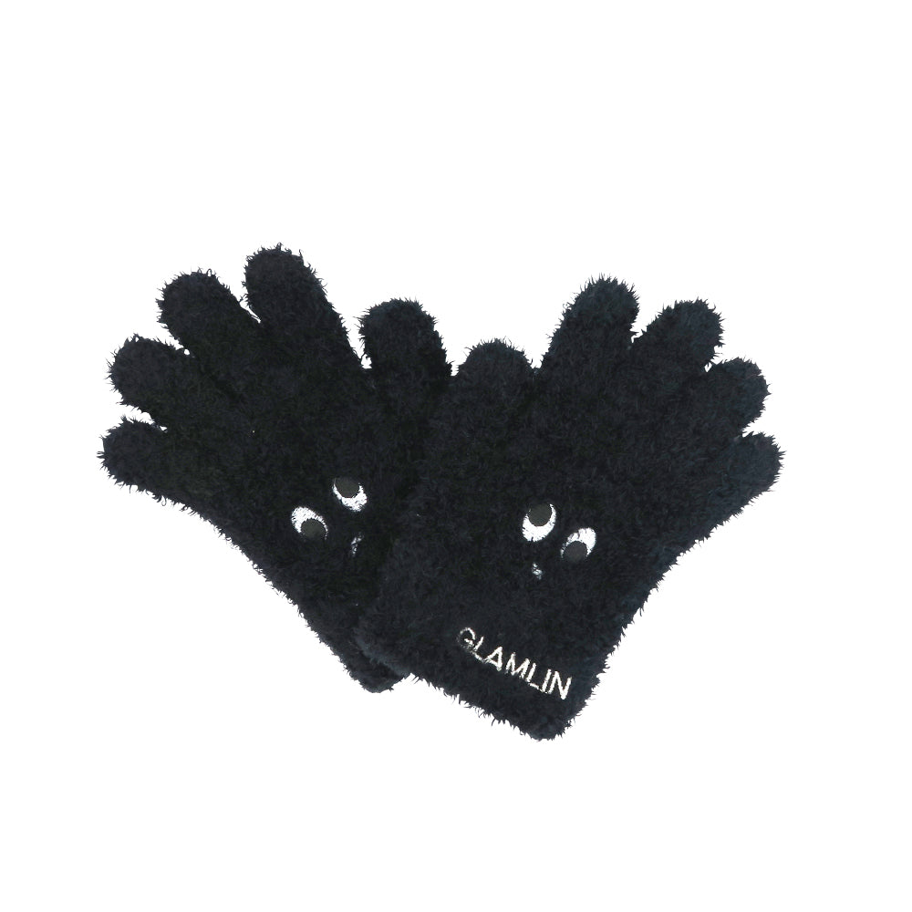 【GLAMLIN】KID'S FIVE FINGER BLACK