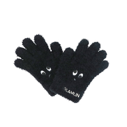 【GLAMLIN】KID'S FIVE FINGER BLACK