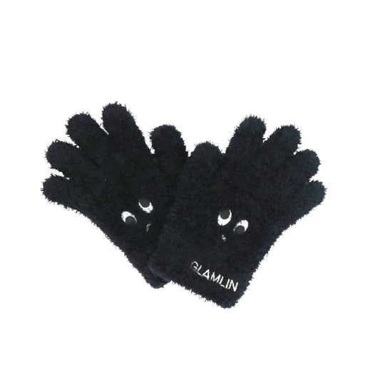 【GLAMLIN】KID'S FIVE FINGER BLACK