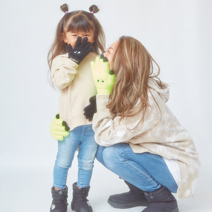 【GLAMLIN】KID'S FIVE FINGER BLACK