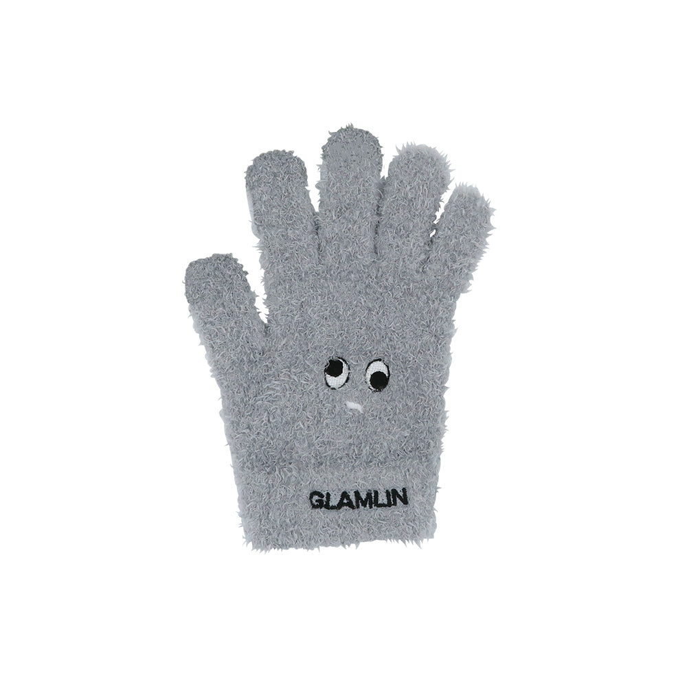 【GLAMLIN】KID'S FIVE FINGER GREY